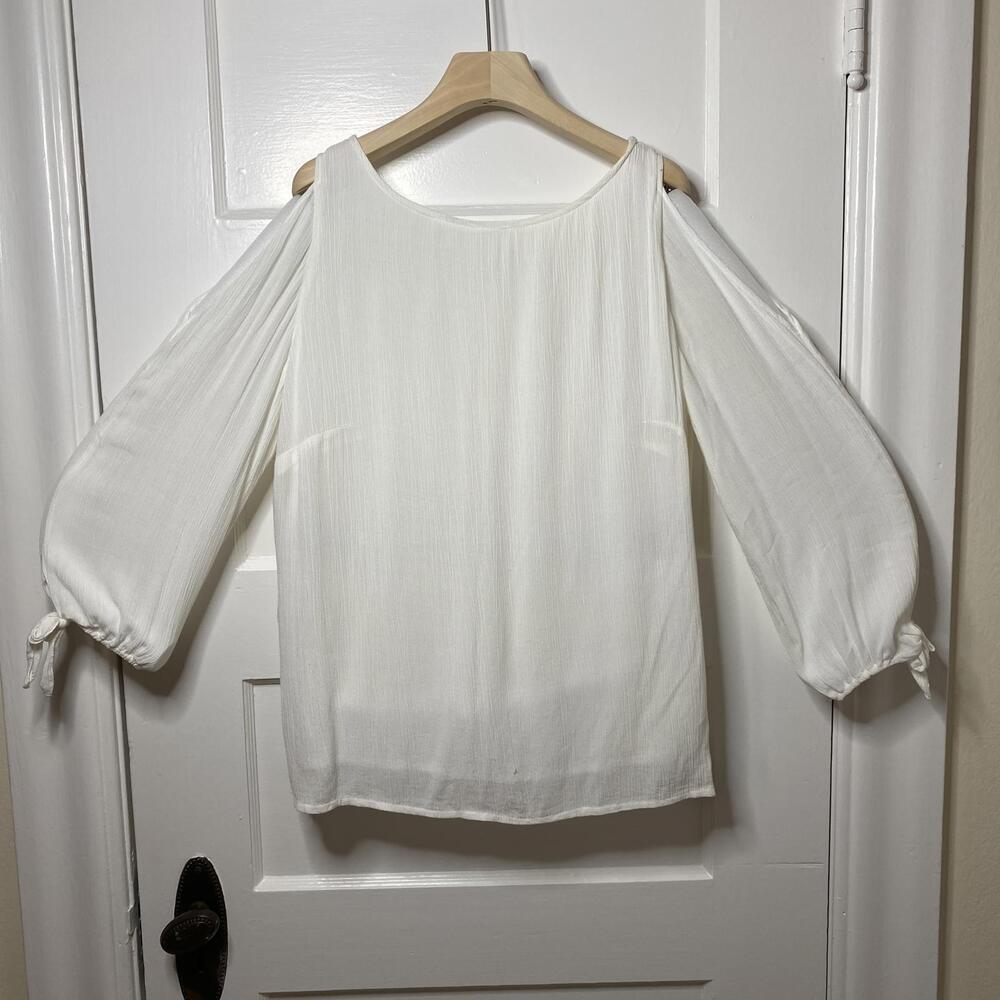 Soft Surroundings Blouse Womens Small Boho Coastal Fairycore Romantic Whimsigoth